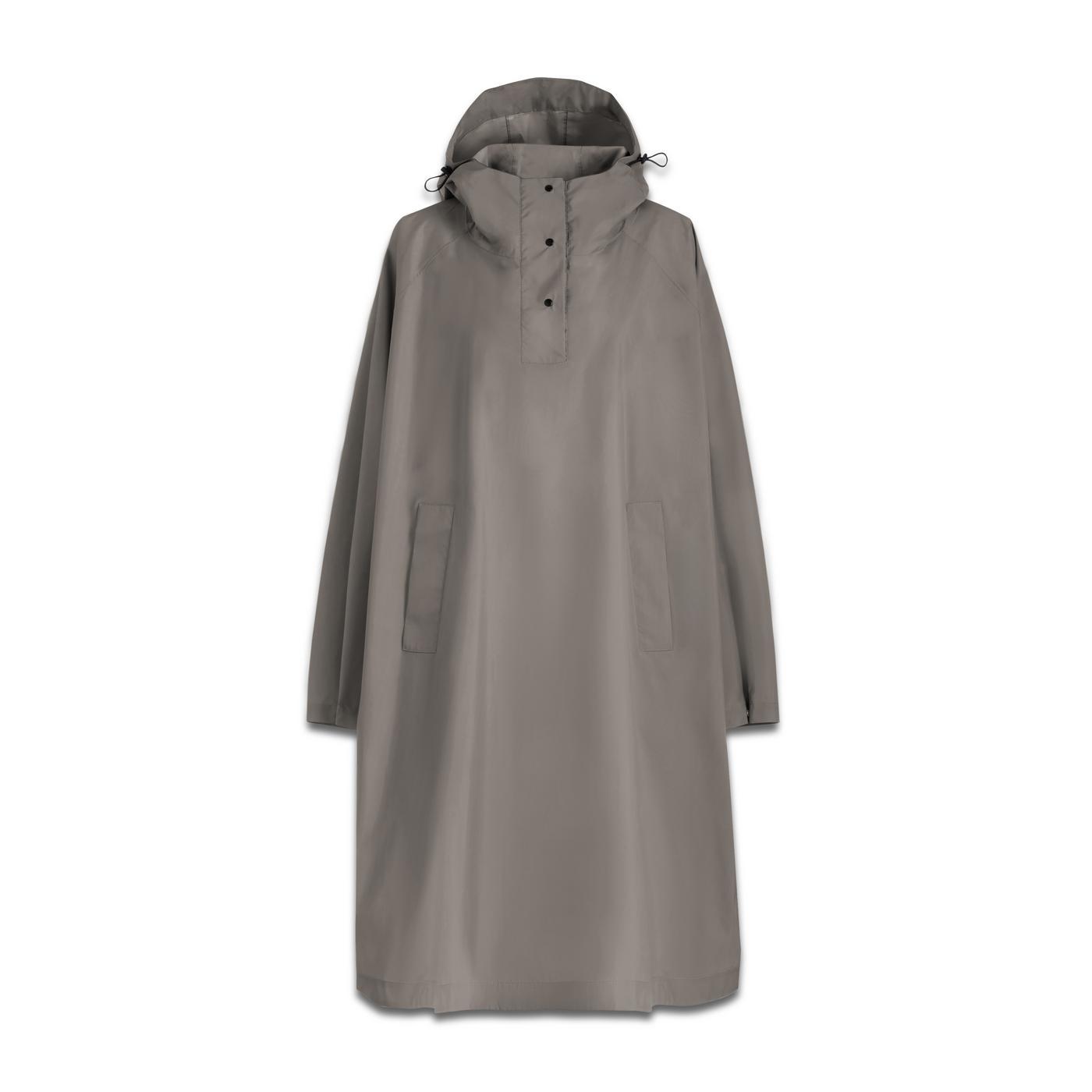 Poncho mini maxi raincoat dark taupe - reisenthel