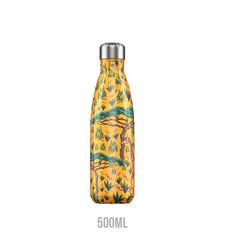 Bouteille isotherme - tropical girafe 500 ml - chilly's