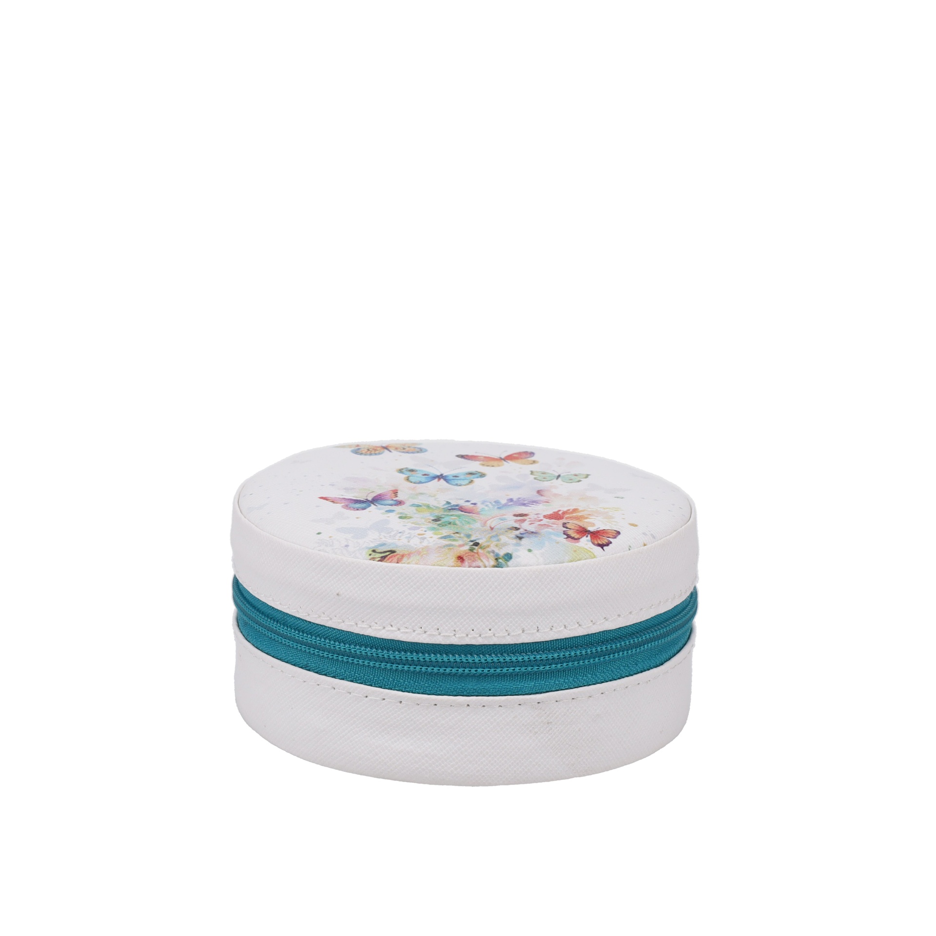 Boite à bijoux ronde portfolio papillons - kiub