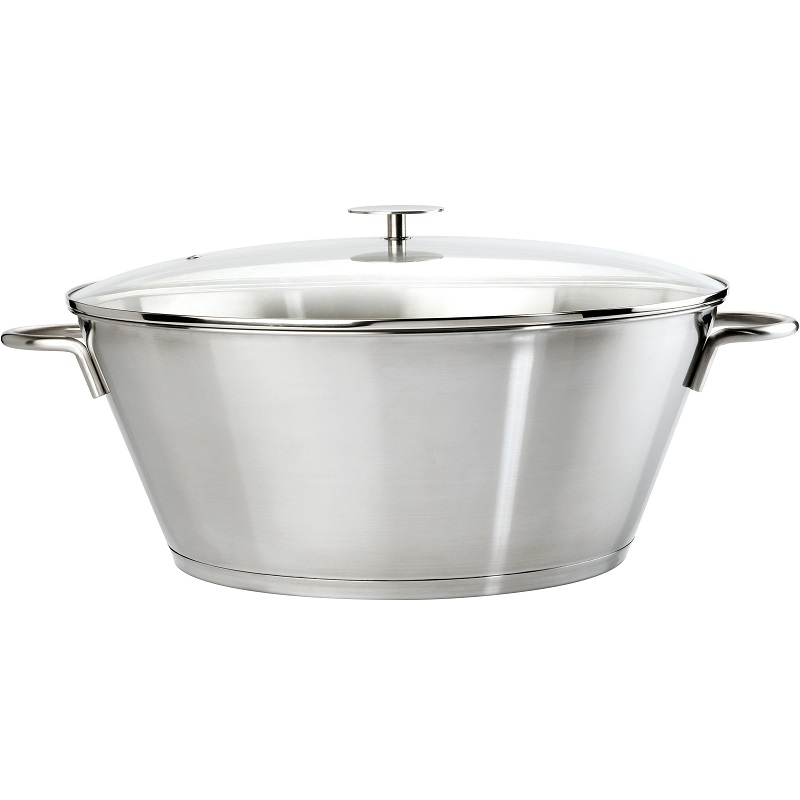 Bassine a confiture grande table 34 cm multiply brosse anses fixes - cristel