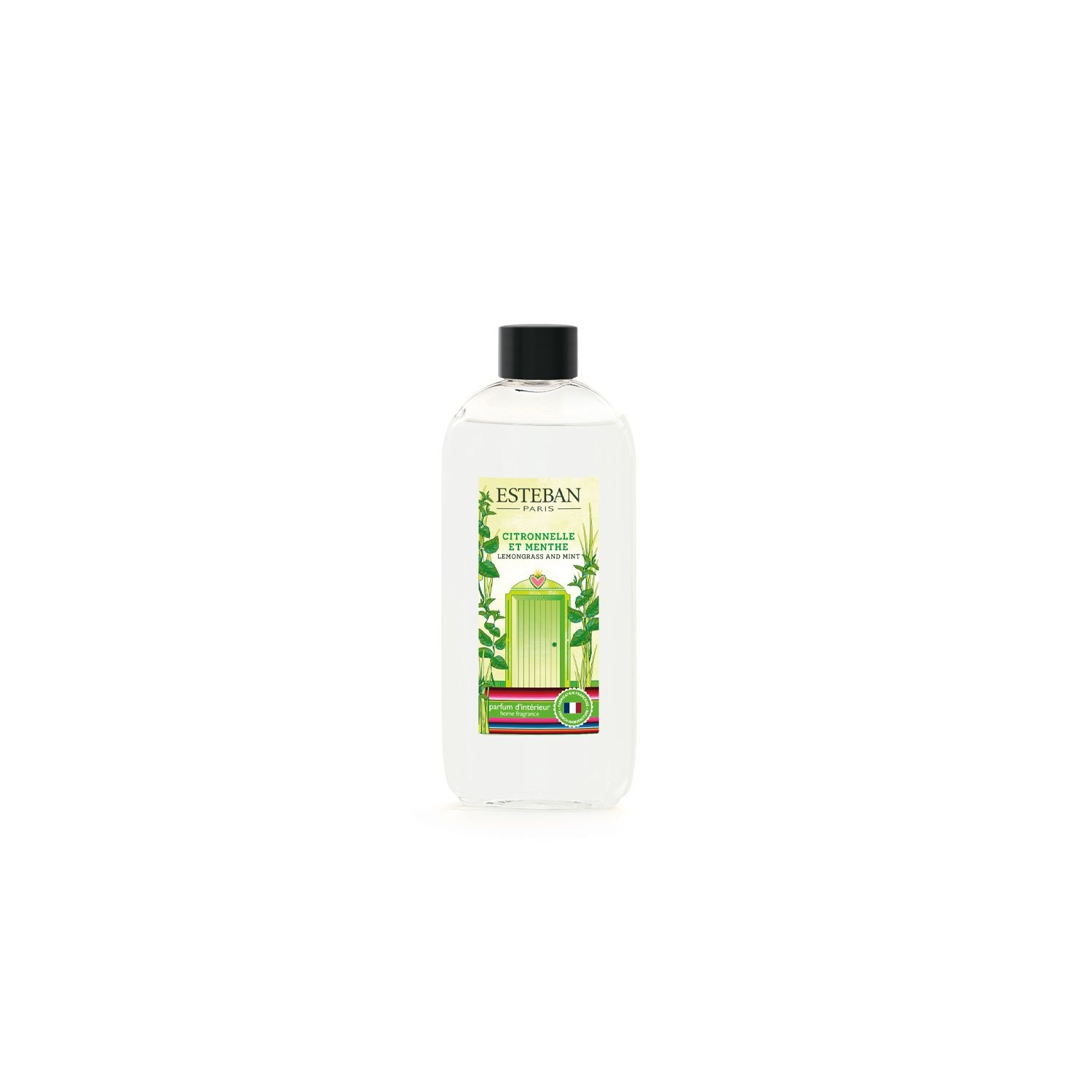 Recharge citronnelle & menthe 200 ml pour bouquet parfumé - esteban