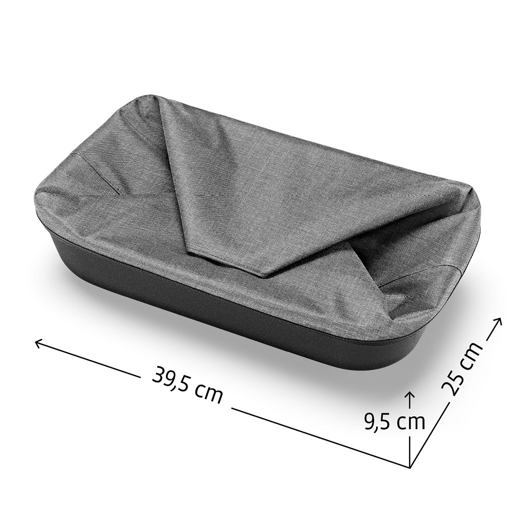 Shoppingbasket twist silver panier de courses - reisenthel