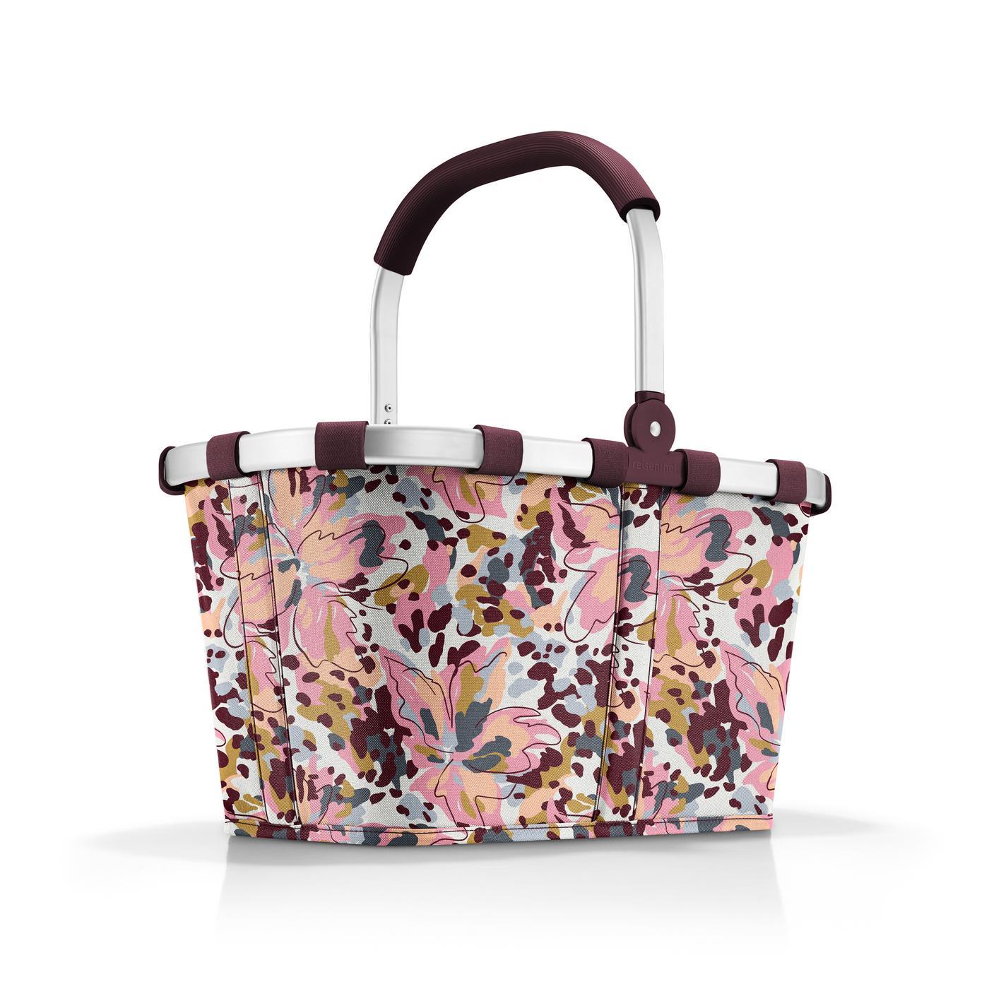 Carrybag panier de courses flora rose - reisenthel