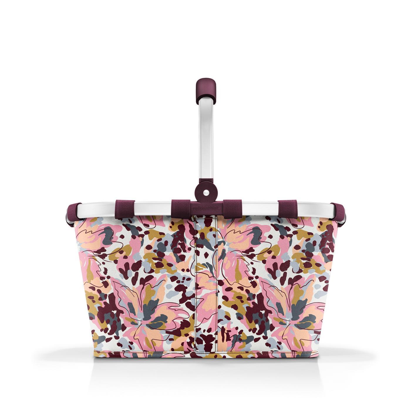 Carrybag panier de courses flora rose - reisenthel
