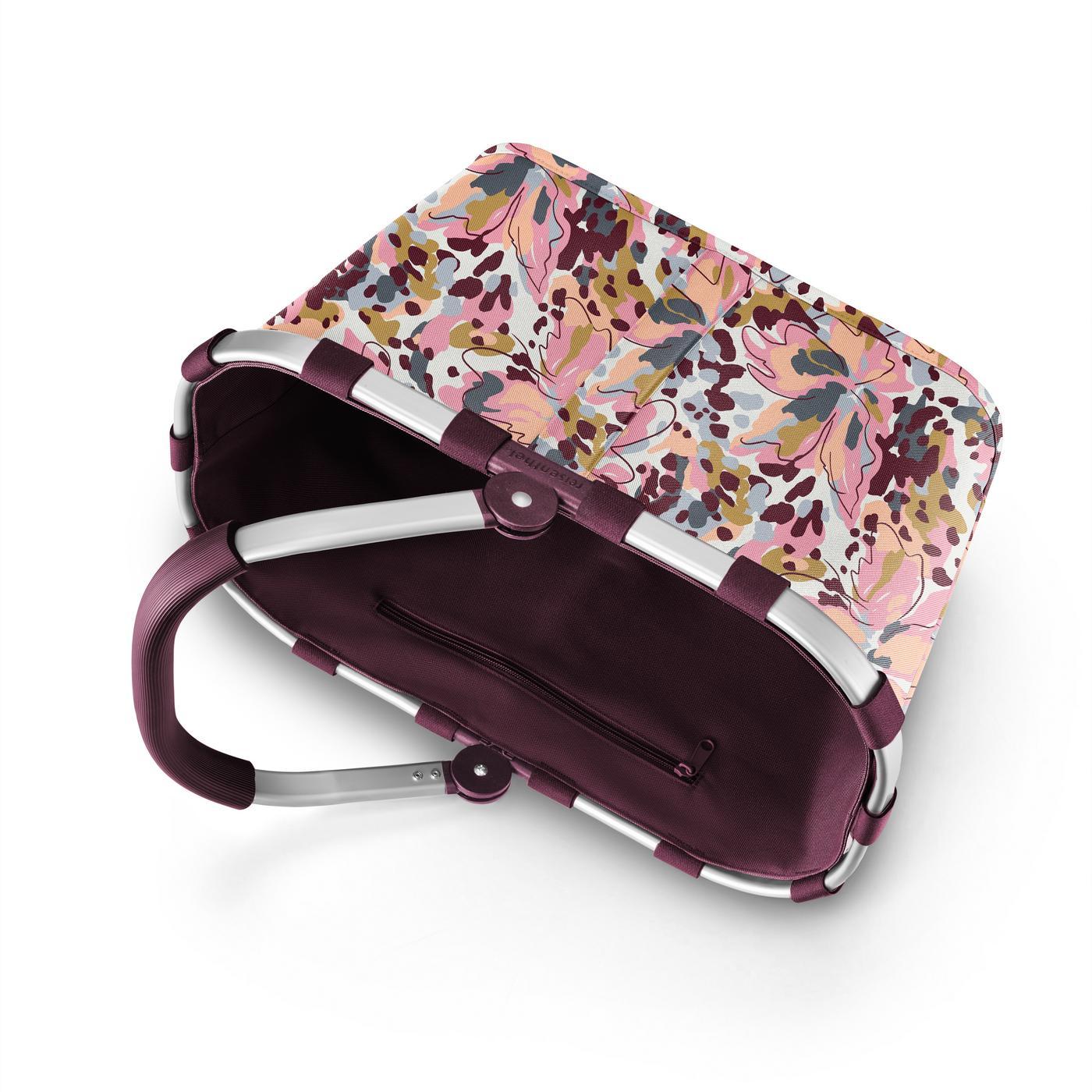 Carrybag panier de courses flora rose - reisenthel