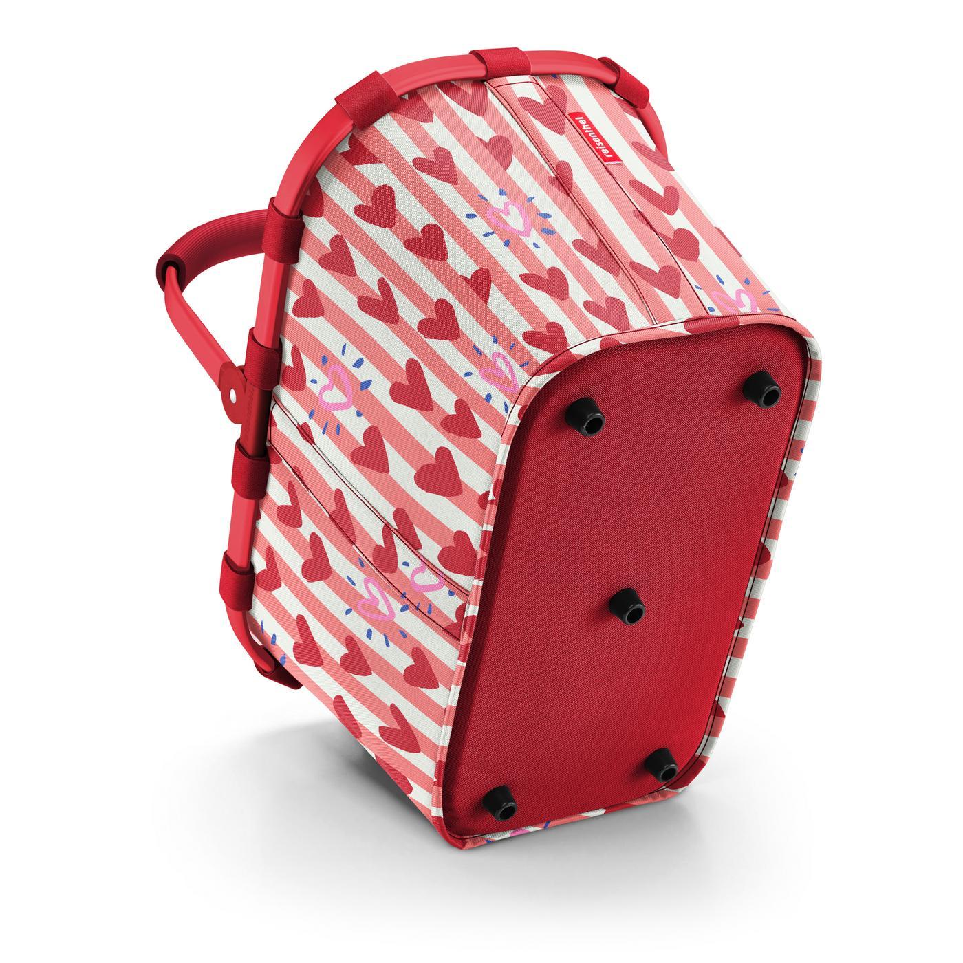 Carrybag panier de courses haerts & stripes - reisenthel