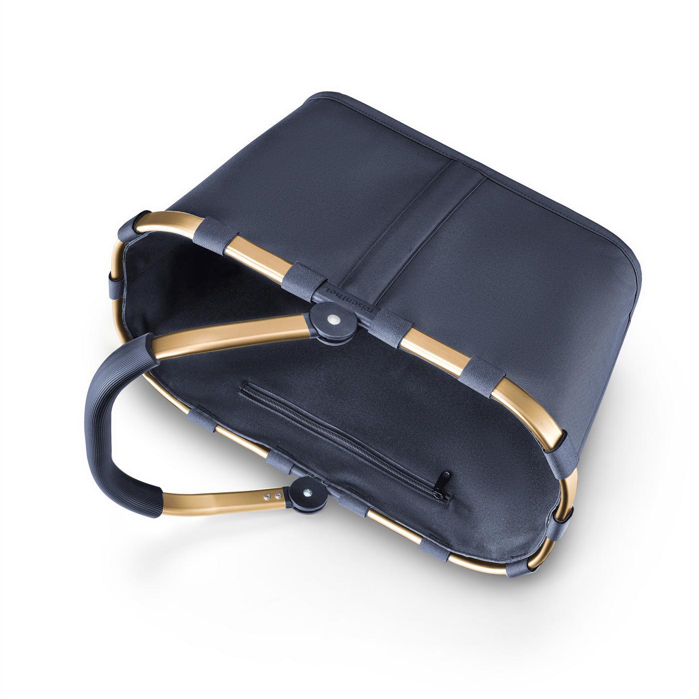 Carrybag panier de courses midnight gold - reisenthel