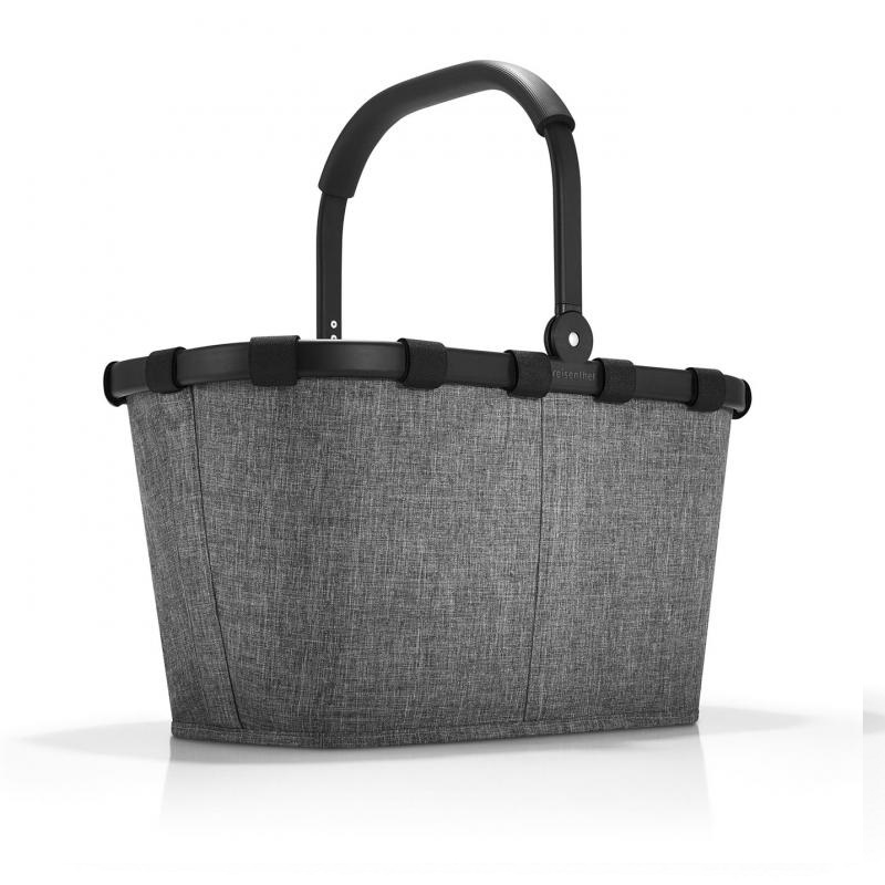 Carrybag twist silver panier de courses - reisenthel 