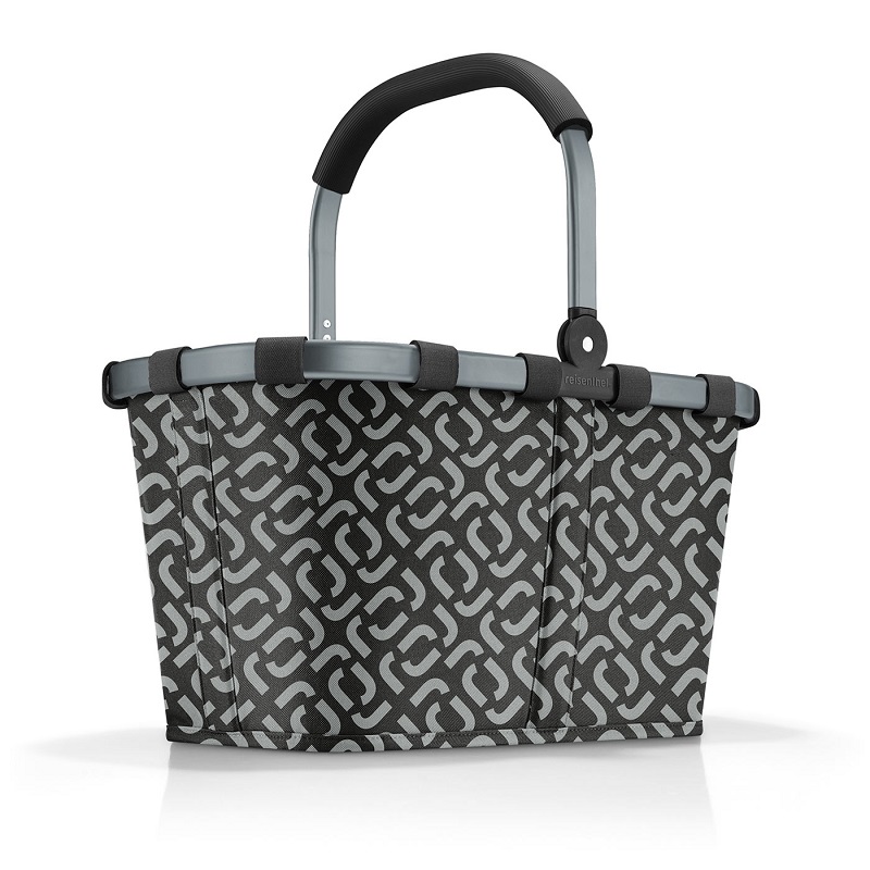Carrybag frame signature black panier de courses - reisenthel 