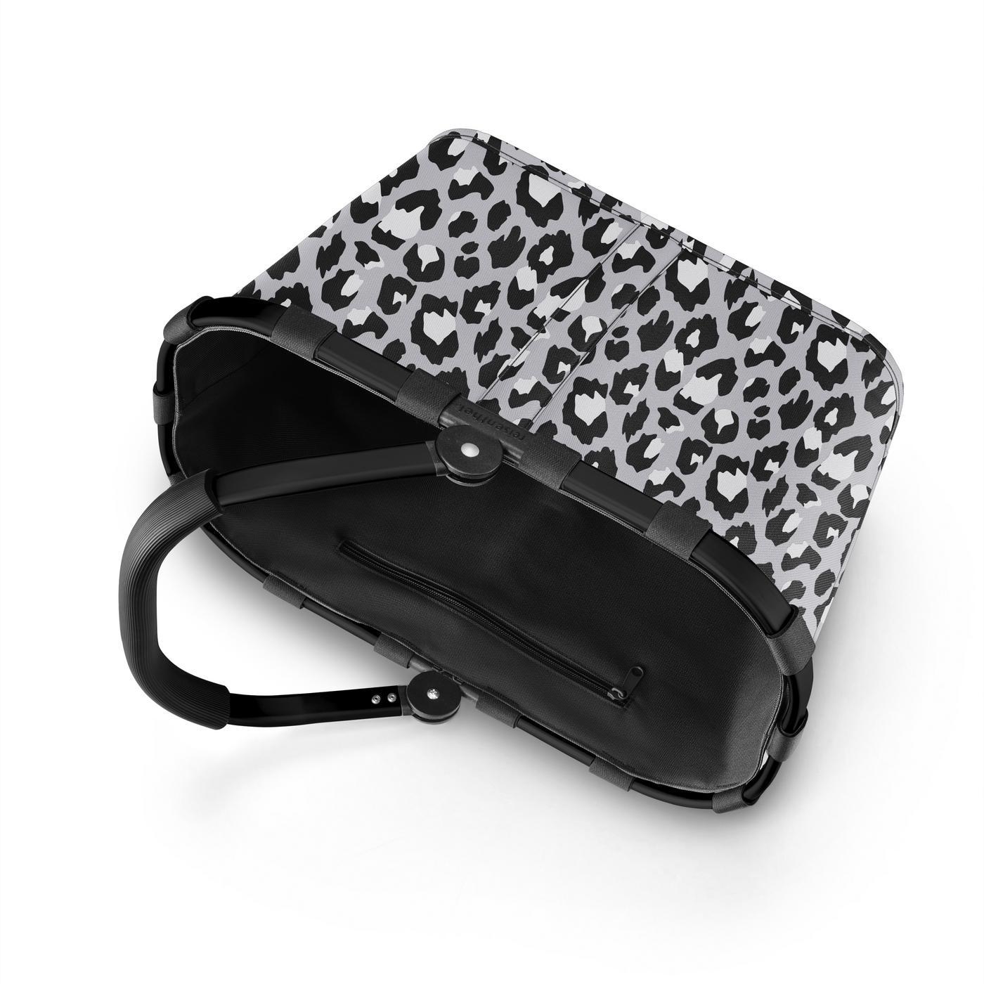 Carrybag panier de courses frame leo nero - reisenthel