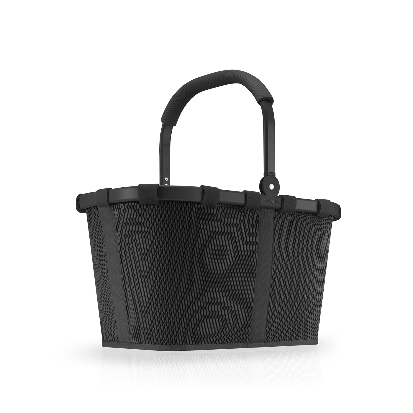 Carrybag panier de courses mesh black - reisenthel