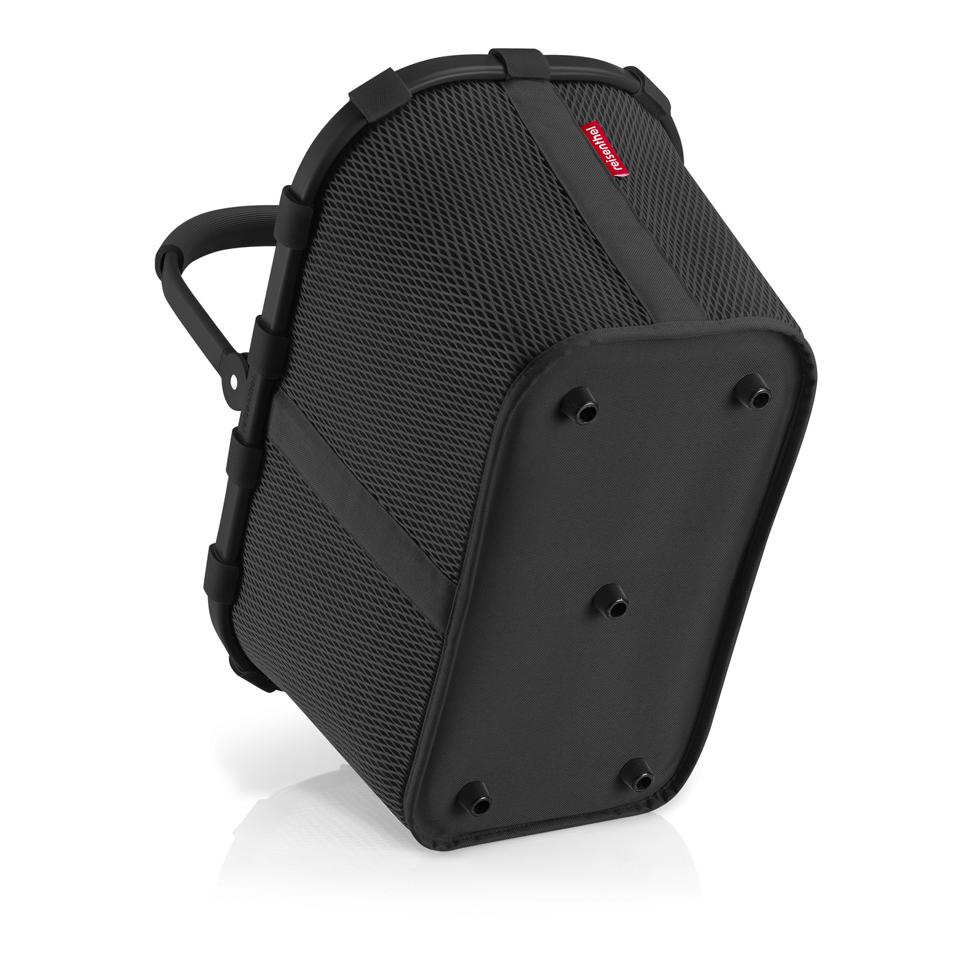Carrybag panier de courses mesh black - reisenthel