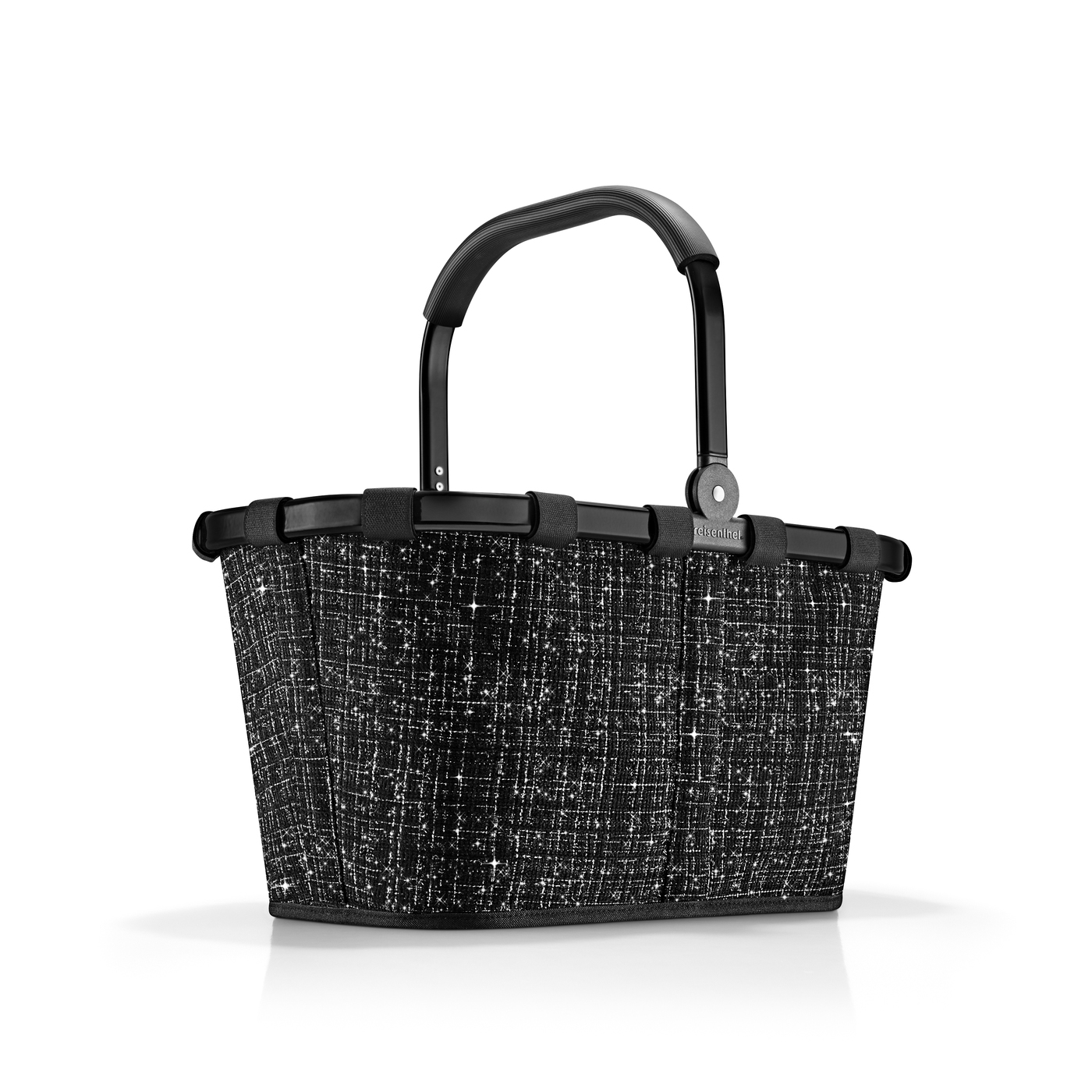 Carrybag panier de courses bouclé black - reisenthel