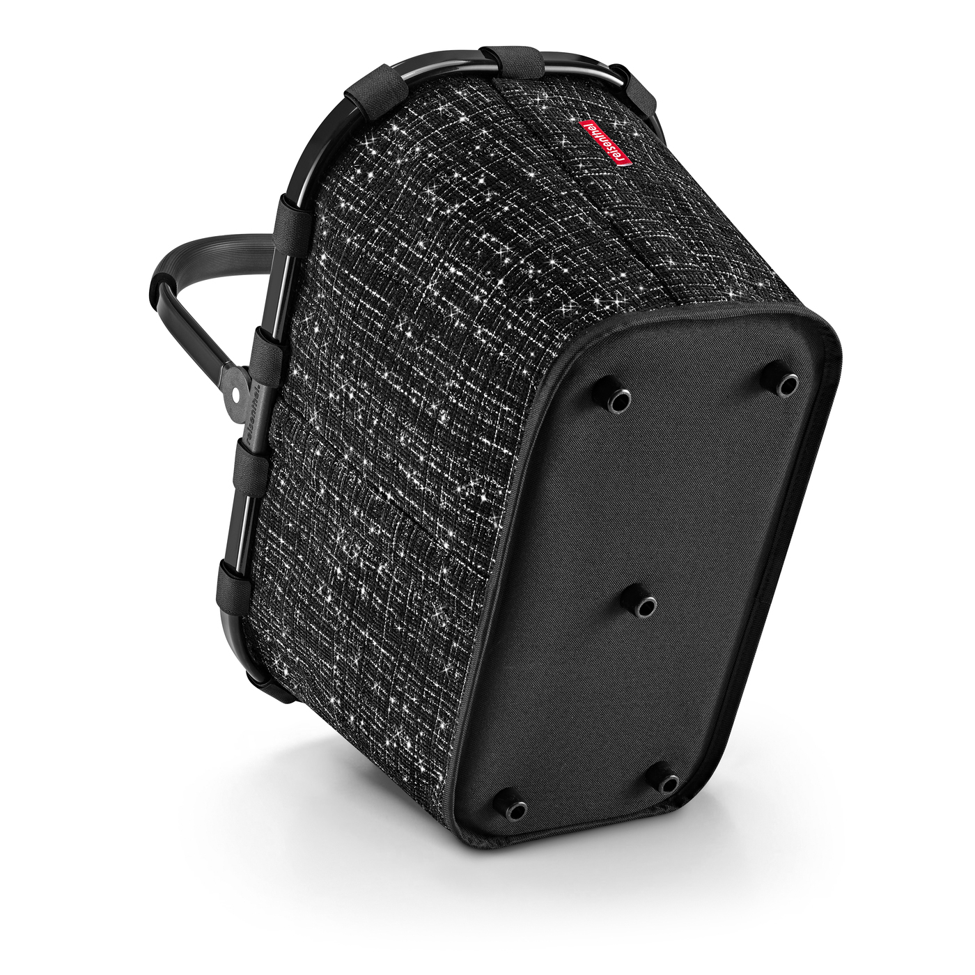 Carrybag panier de courses bouclé black - reisenthel