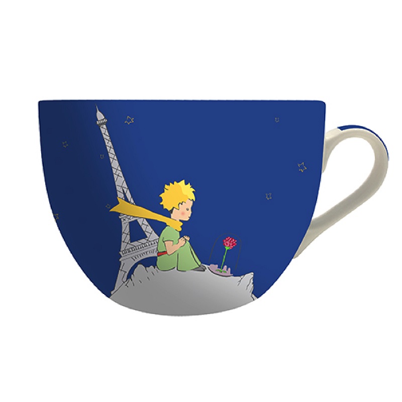 Bol a anse 500 ml + boite ouverte le petit prince a paris - kiub