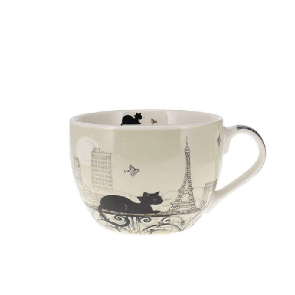 Bol a anse 500 ml boite ouverte - bug art paris amoureux - kiub
