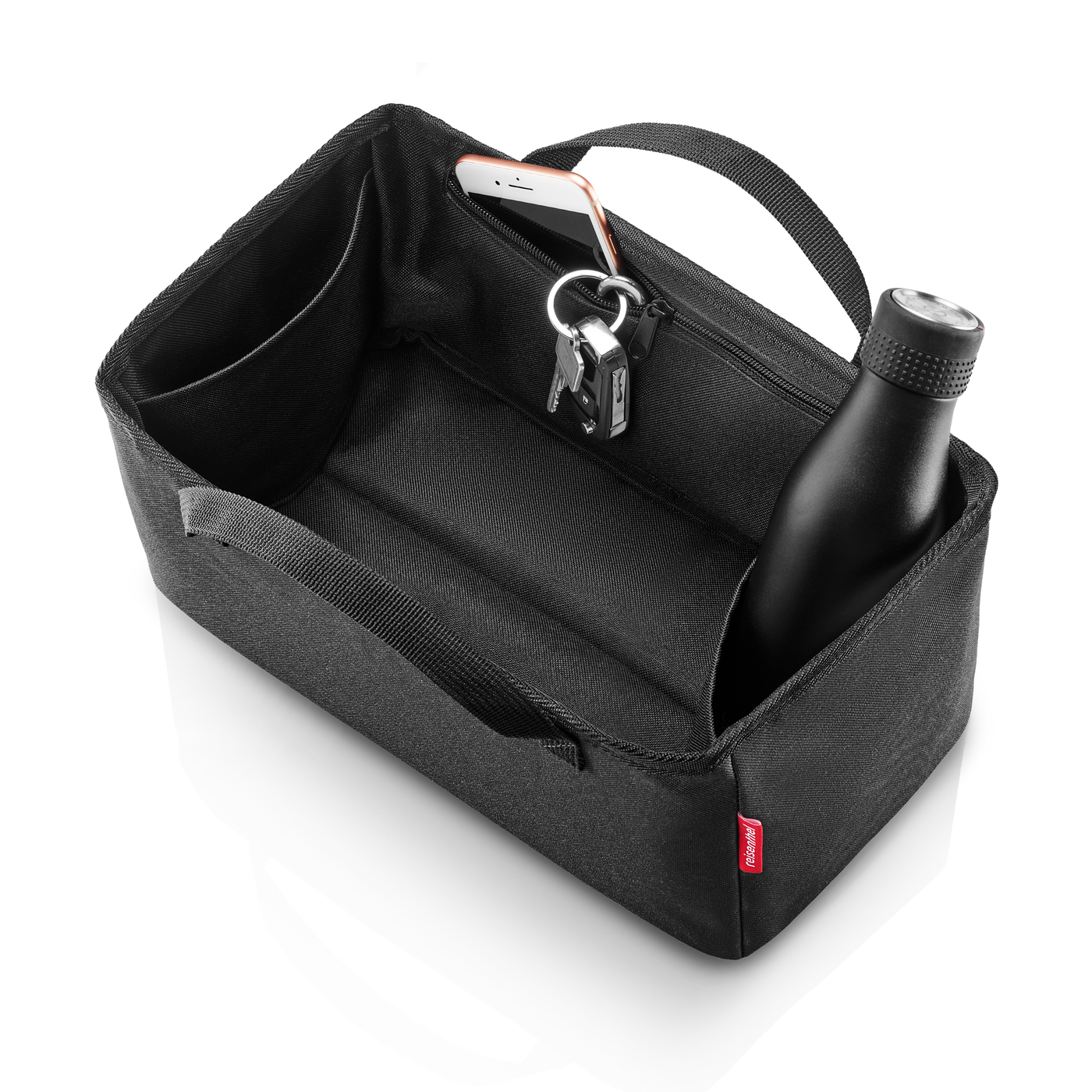 Organizer black, compatible avec carrybag ou shoppingbasket - reisenthel