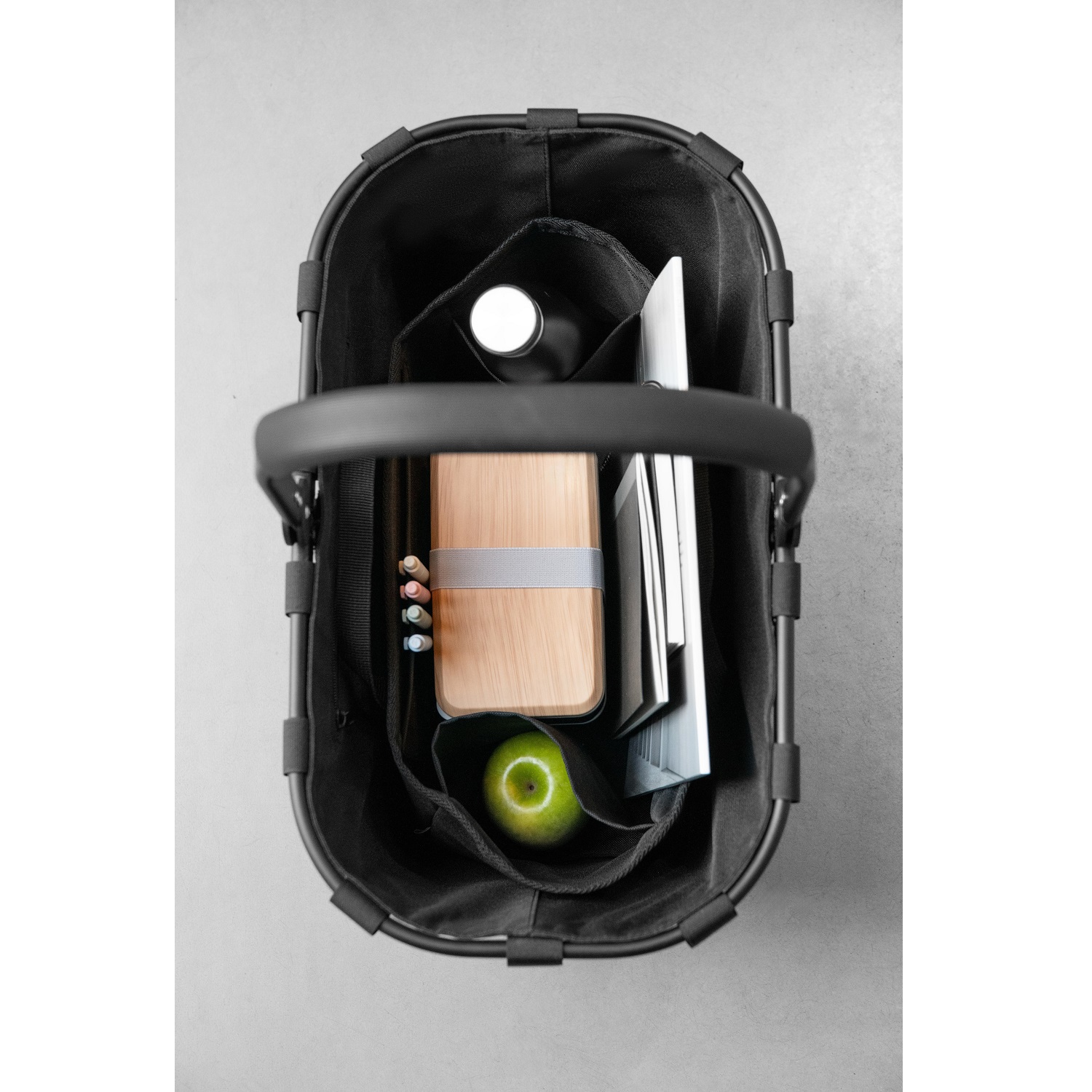 Organizer black, compatible avec carrybag ou shoppingbasket - reisenthel