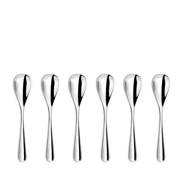 Eole - lot de 6 cuillères expresso en coffret cadeau - couzon
