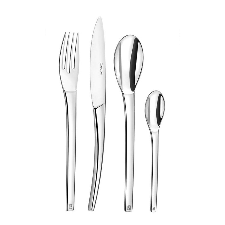 Neuvieme art coffret ecrin 86 couverts de table en inox - couzon