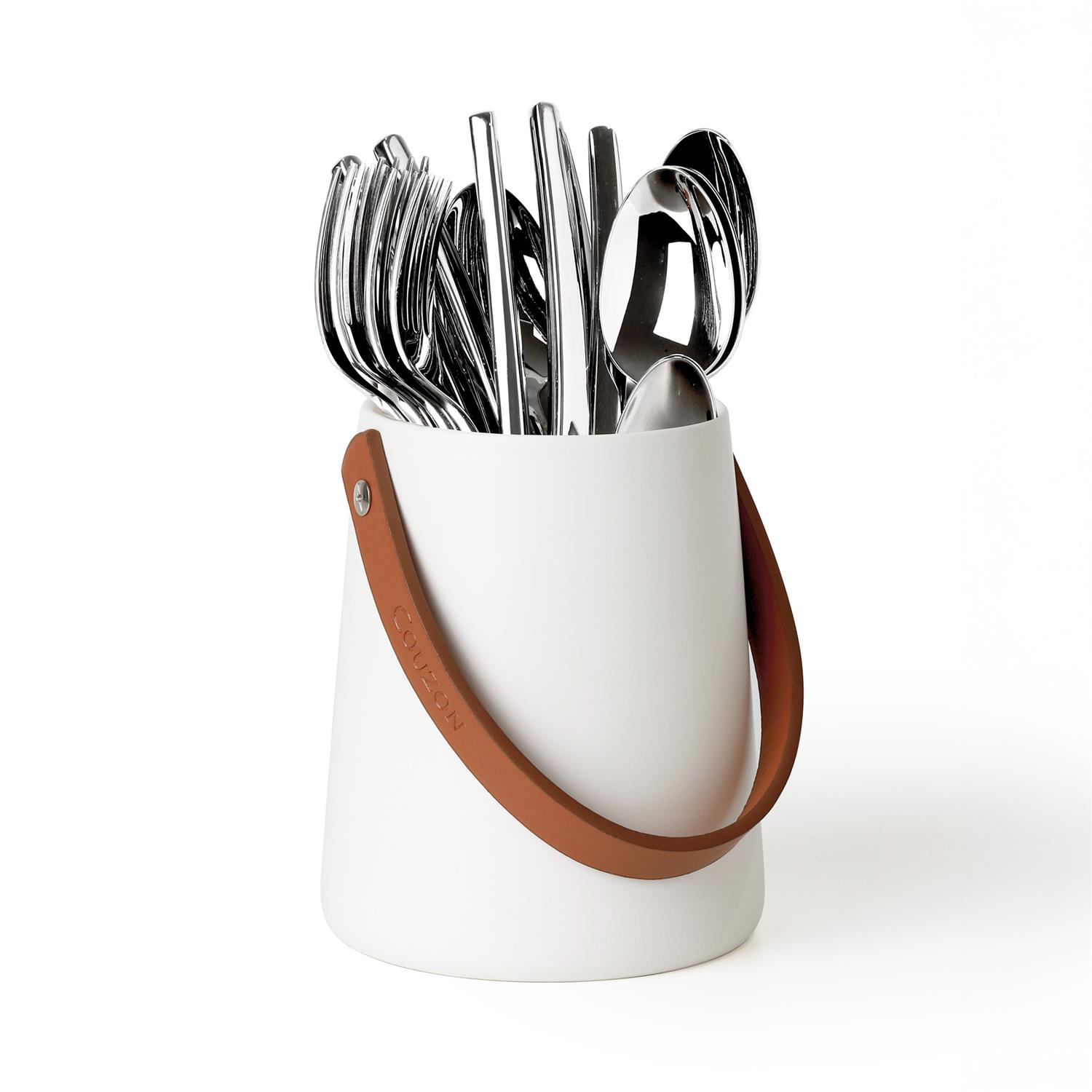 Skin - pot de rangement pour 24 couverts - couzon