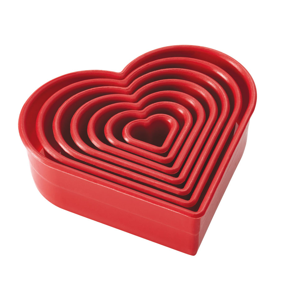 Set emportes pieces coeur