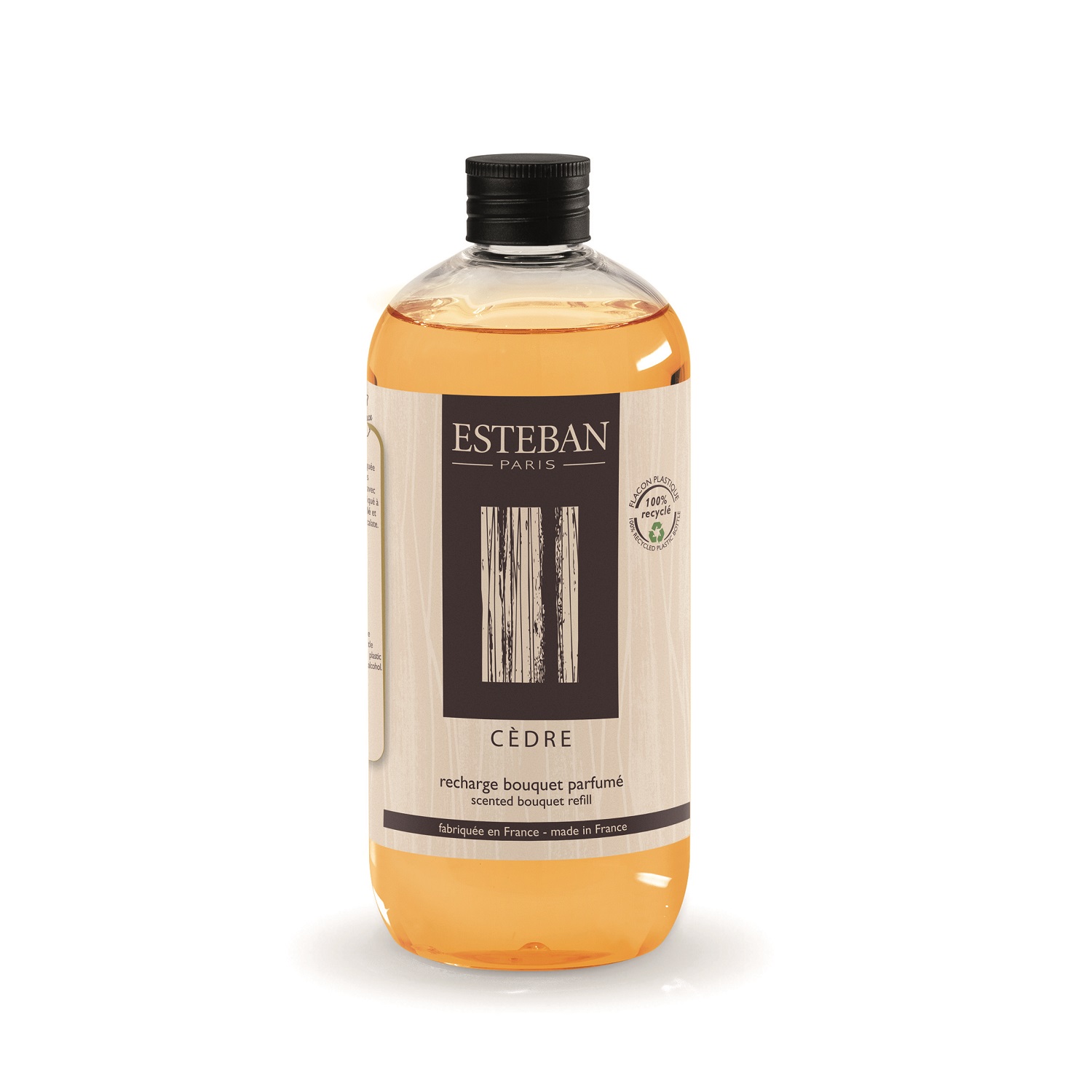 Cèdre, recharge de parfum 500 ml pour bouquet - esteban