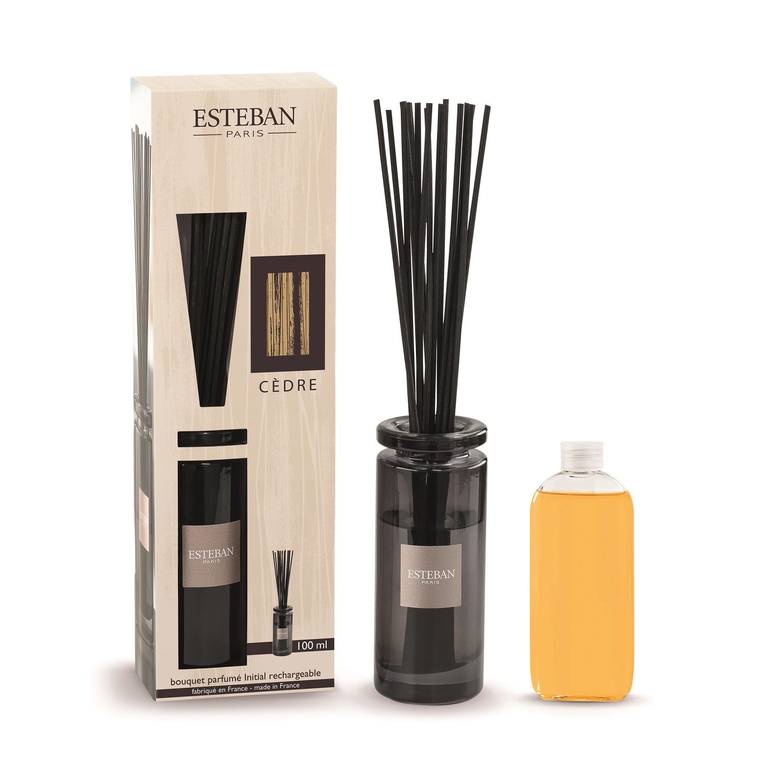 Cèdre, bouquet parfumé initial 100ml - esteban