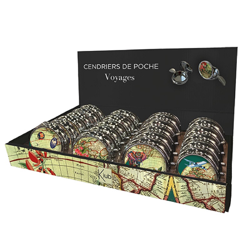 Cendrier de poche voyage avion - kiub
