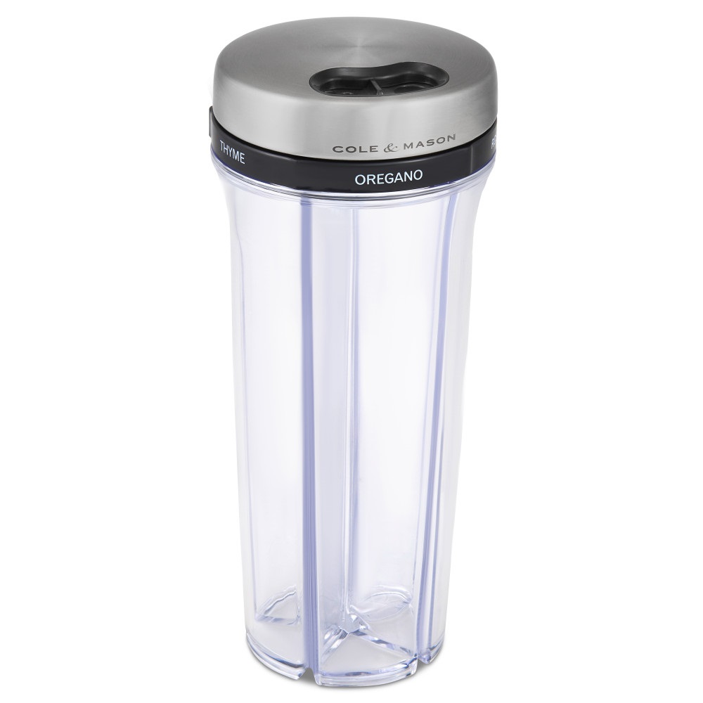 Shaker à herbes et epices saunderton hauteur 20 cm vendu sans épices - cole et mason