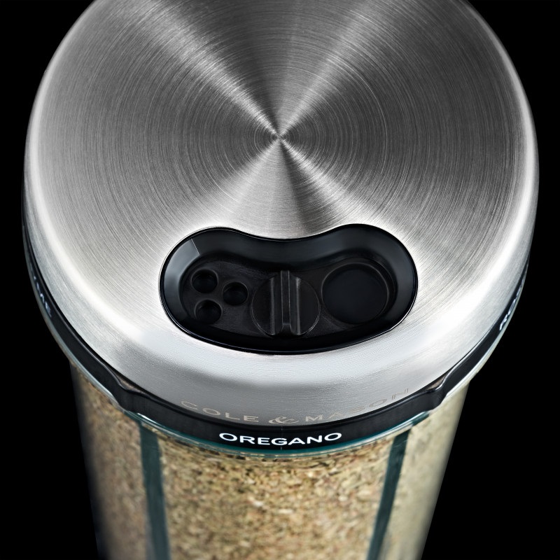 Shaker à herbes et epices saunderton hauteur 20 cm vendu sans épices - cole et mason