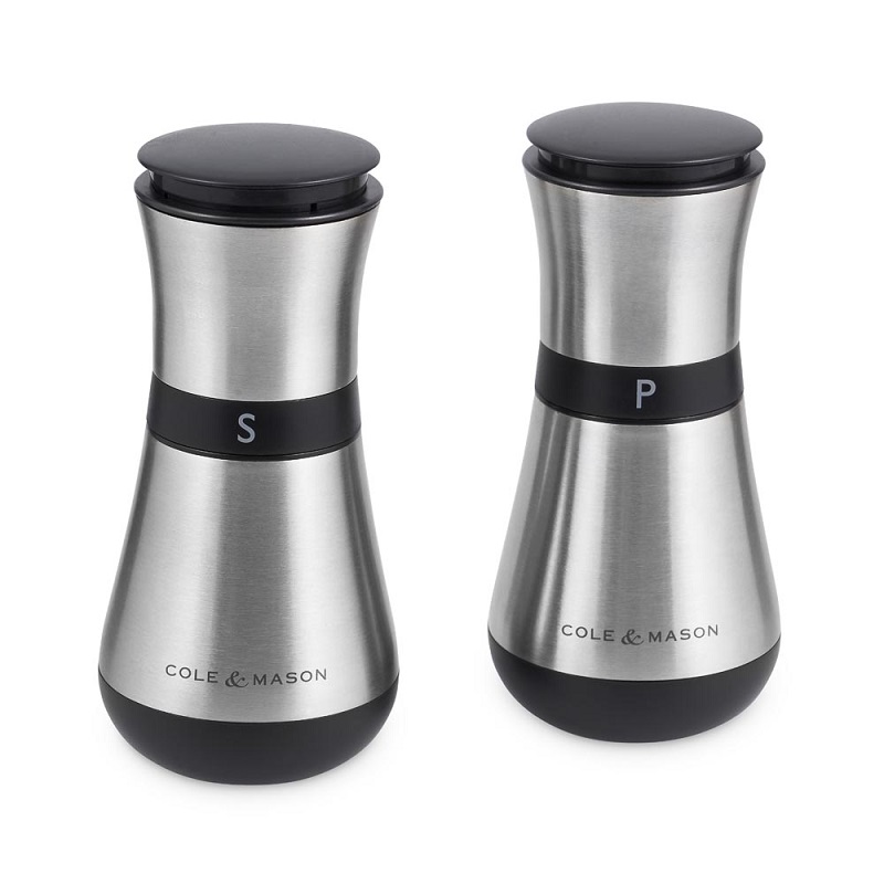 Coffret moulins a sel et a poivre henley 135 mm - cole et mason