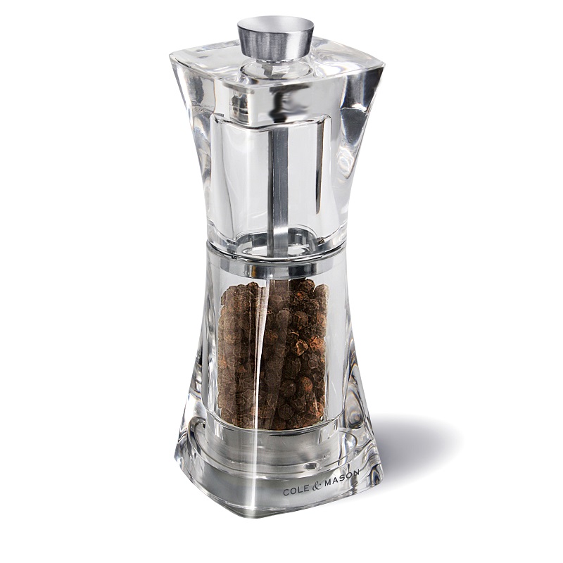 Moulin a poivre crystal 125 mm - cole et mason