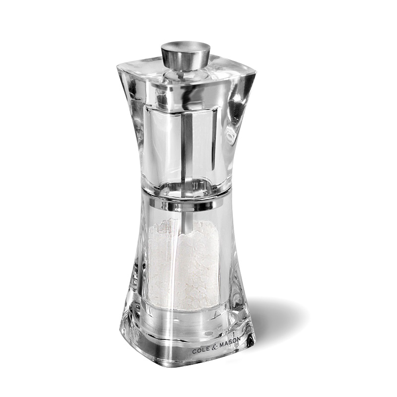Moulin a sel crystal 125 mm - cole et mason