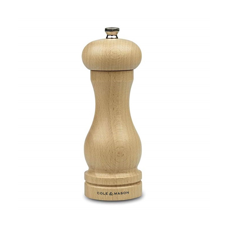 Moulin a poivre capstan hetre 165 mm - cole et mason
