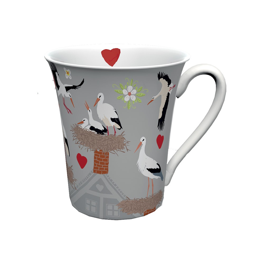 Mug 35cl les cigognes d'alsace - moldeo