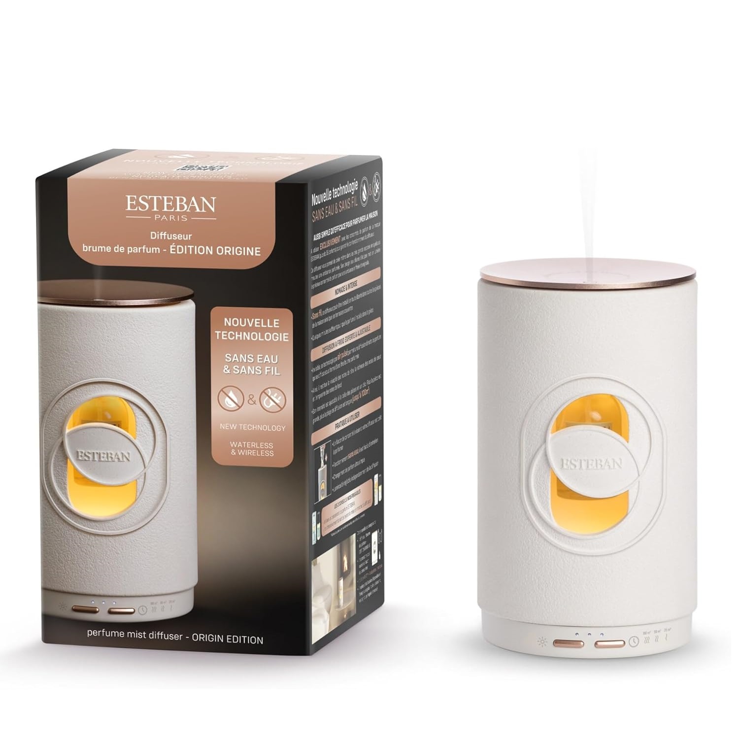 Diffuseur brume de parfum - édition origine avec concentré - esteban