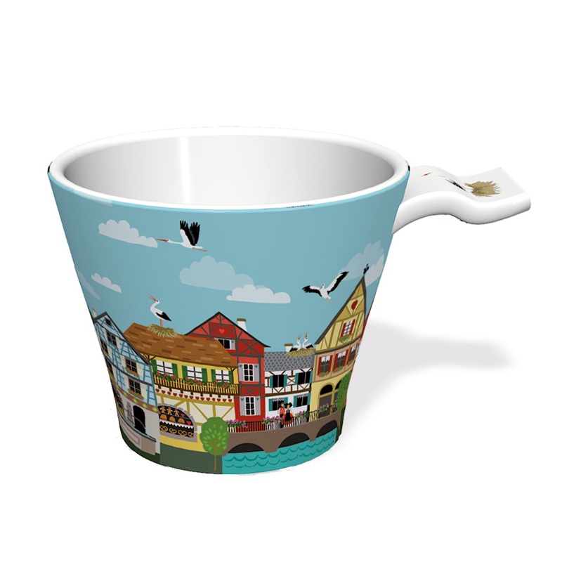 Tasses expresso 12,5 cl ma belle alsace - moldeo
