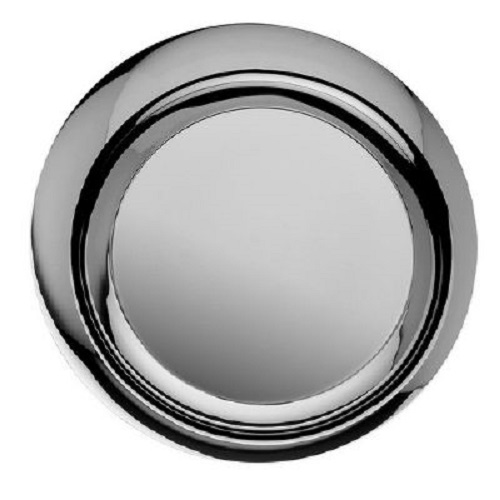 Vertige plat de service rond creux en inox 28 cm - guy degrenne