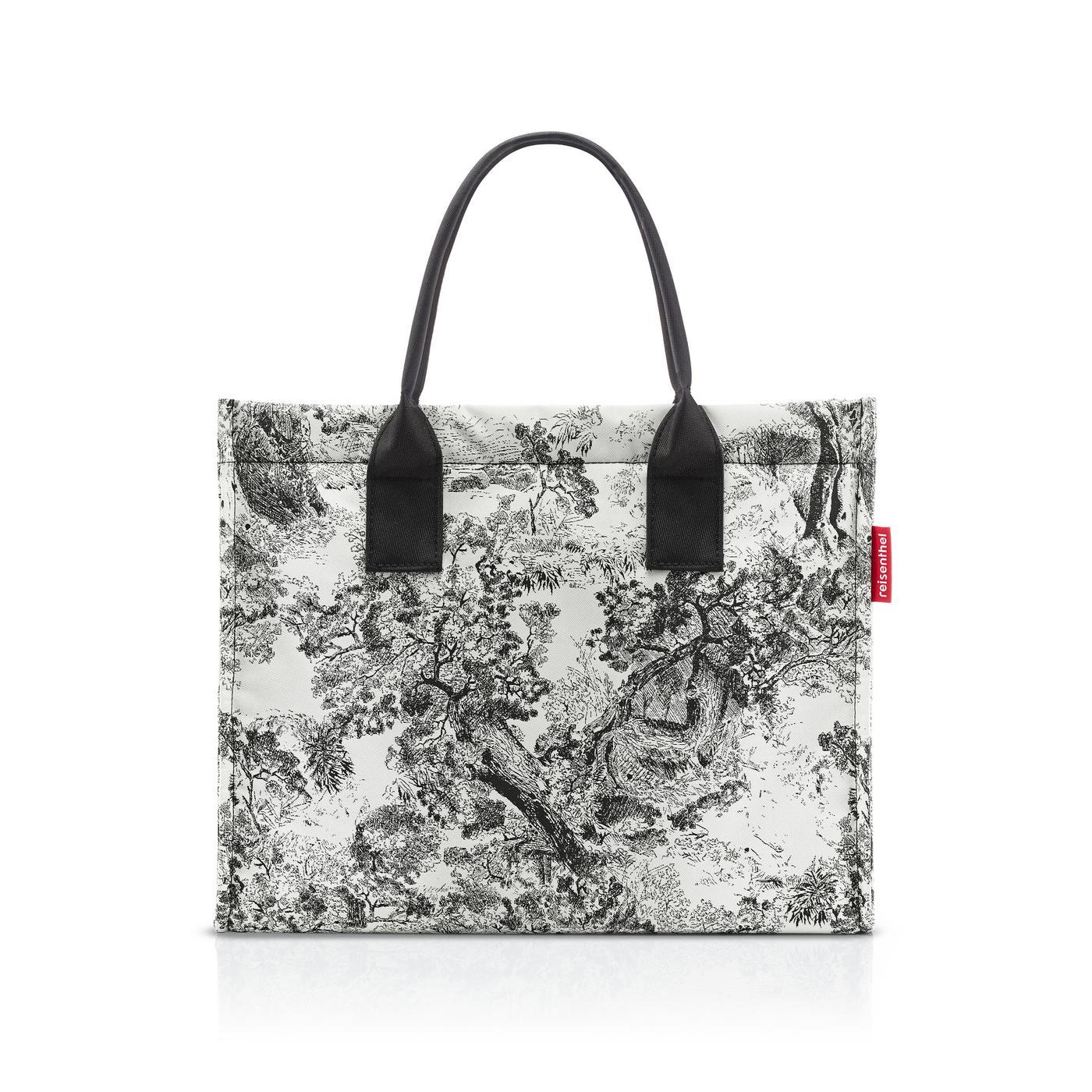 Daily shopper jacquard grey sac shopping 42 x 35 x 17 cm - reisenthel