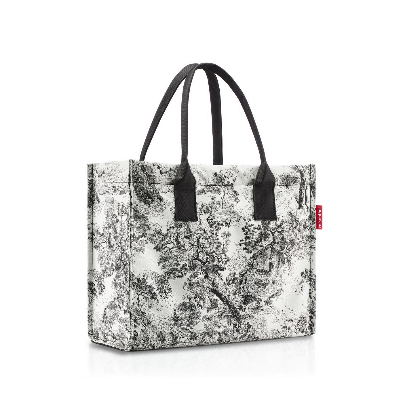 Daily shopper jacquard grey sac shopping 42 x 35 x 17 cm - reisenthel
