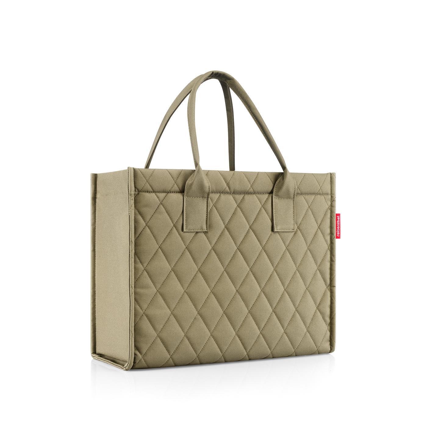 Daily shopper rhombus olive sac shopping 42 x 35 x 17 cm - reisenthel