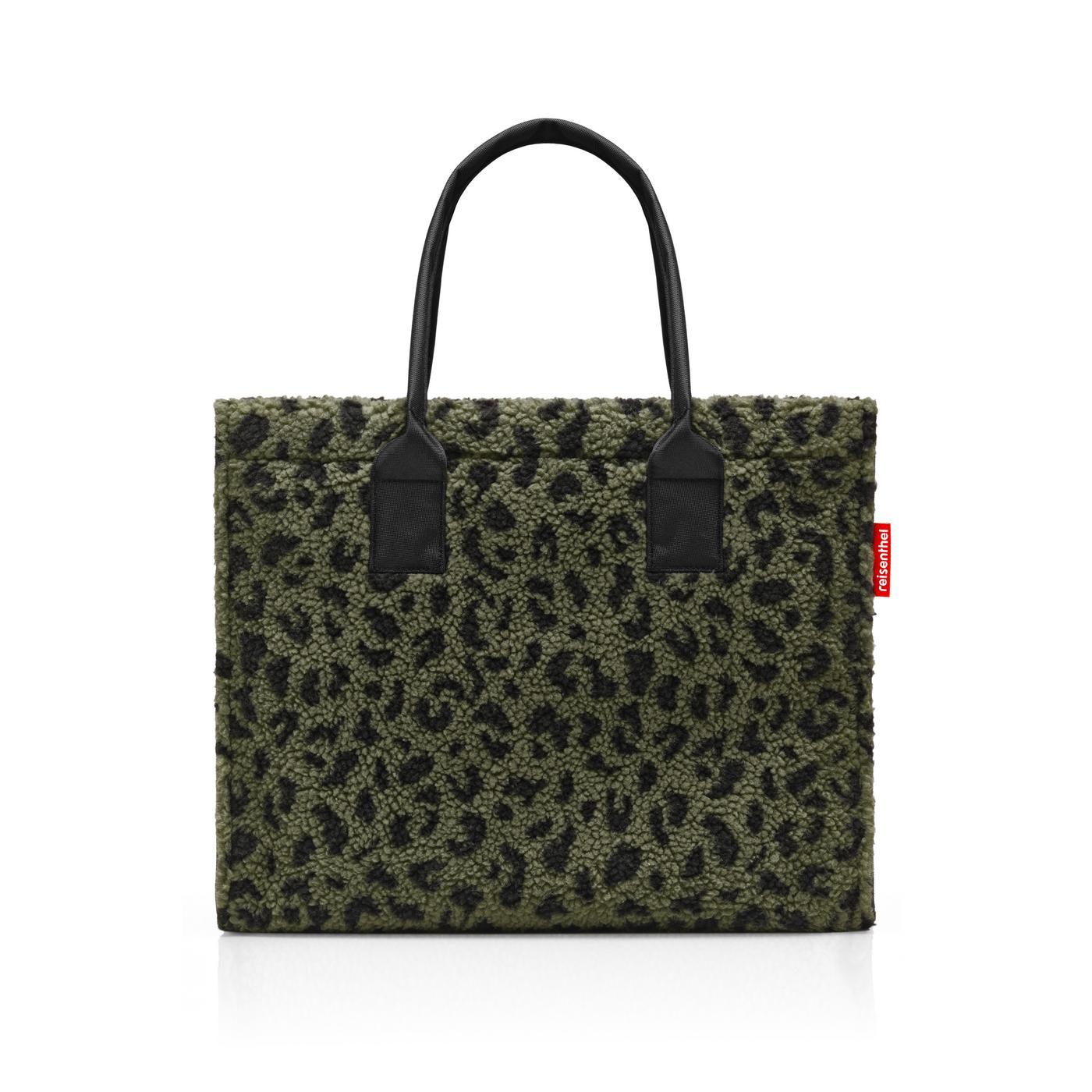 Daily shopper teddy leo olive sac shopping 42 x 35 x 17 cm - reisenthel