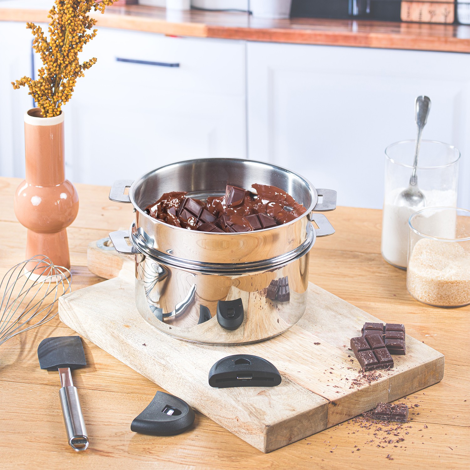 Elément bain marie mutine inox ø20 cm - cristel
