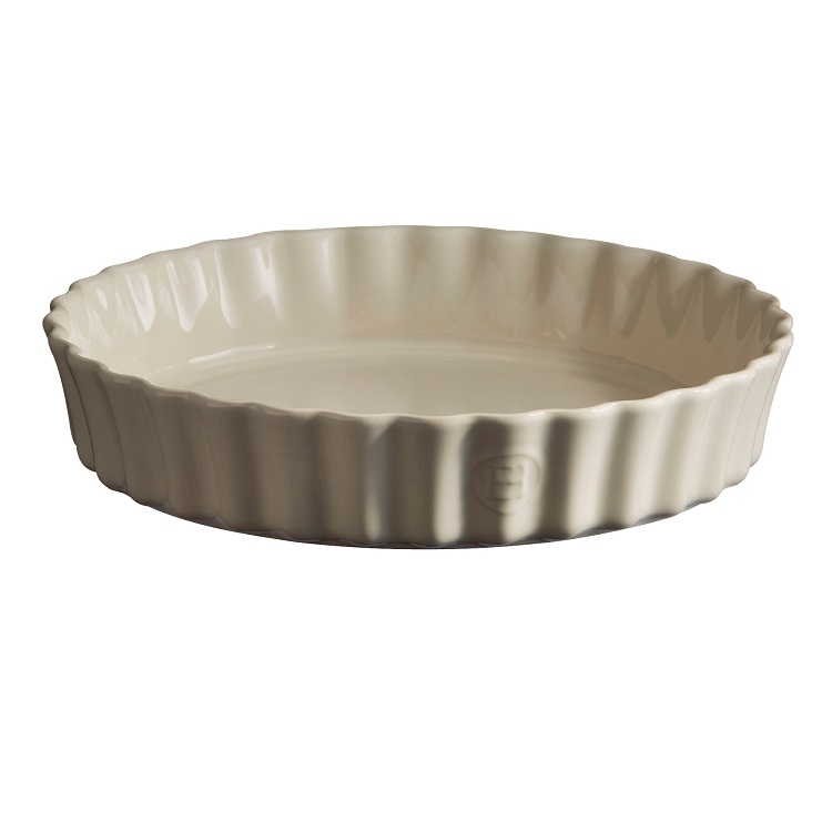 Plat a tarte tourtiere haute 24 cm argile - emile henry 