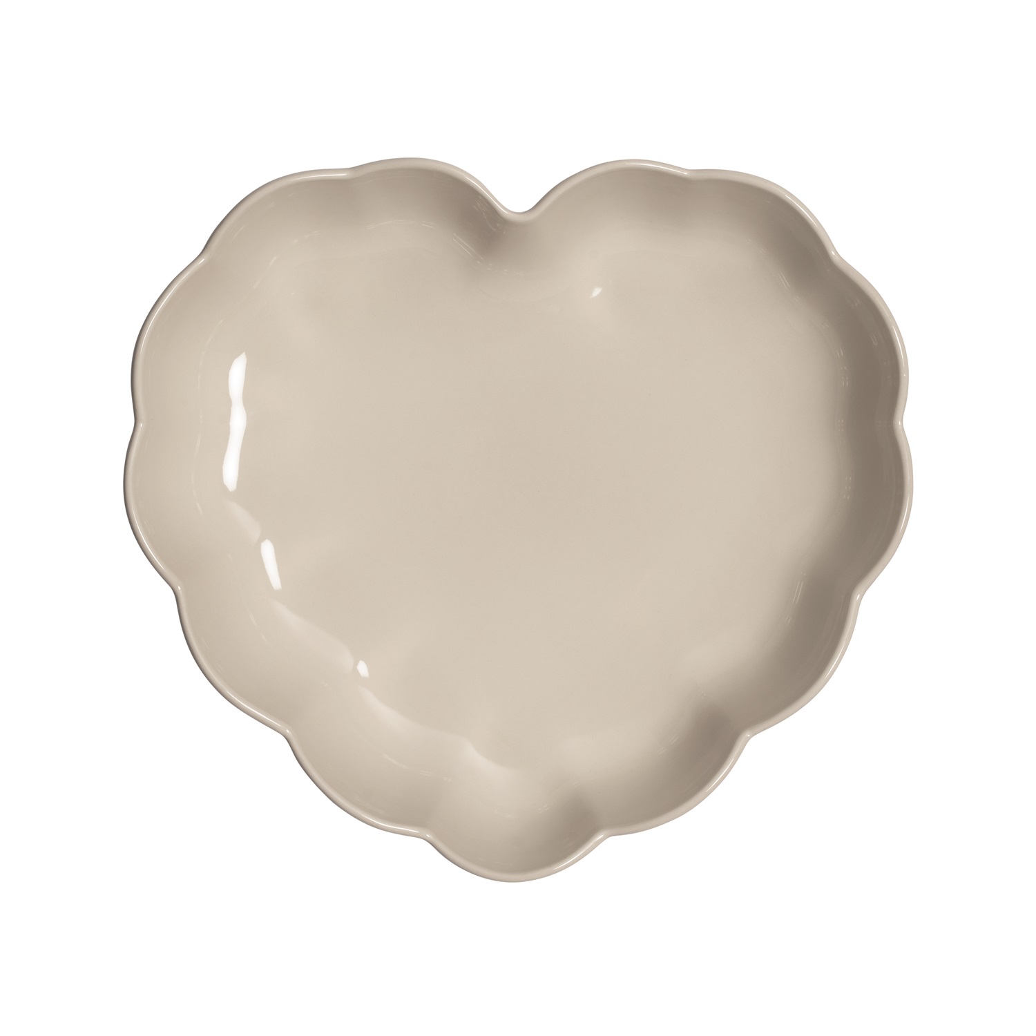 Moule à pâtisserie en forme de coeur collection madeleine argile - emile henry