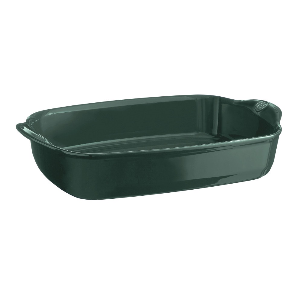 Plat à gratin grand modèle ultime cèdre 42x27 cm - emile henry 