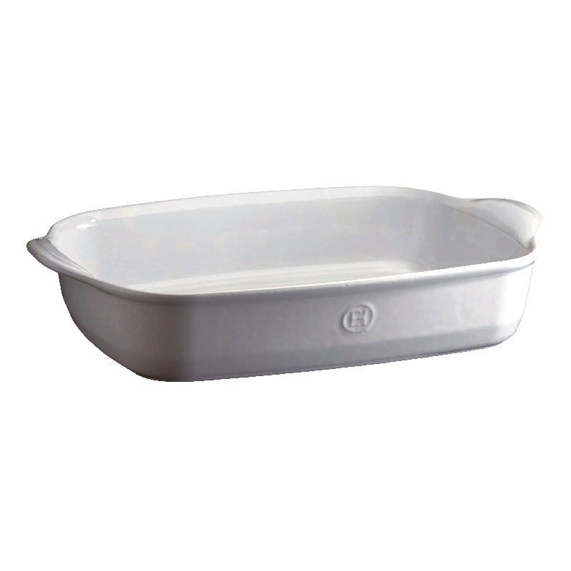 Plat a gratin grand modele ultime blanc farine - emile henry 