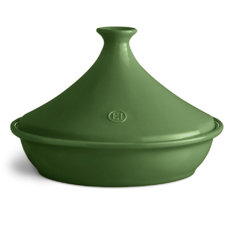 Tajine en ceramique vert laurier edition speciale 32 cm - emile henry