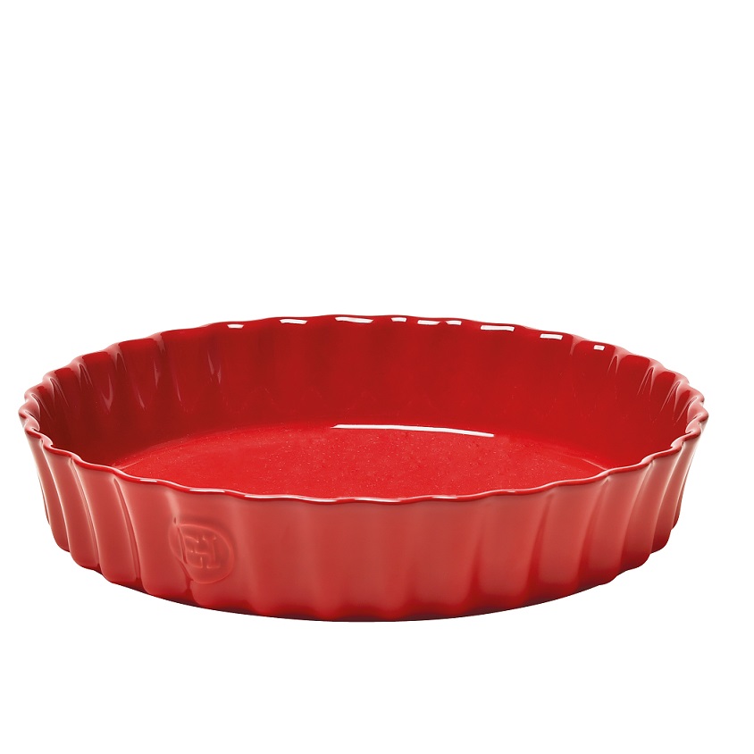 Tourtiere haute en ceramique rouge grand cru - emile henry